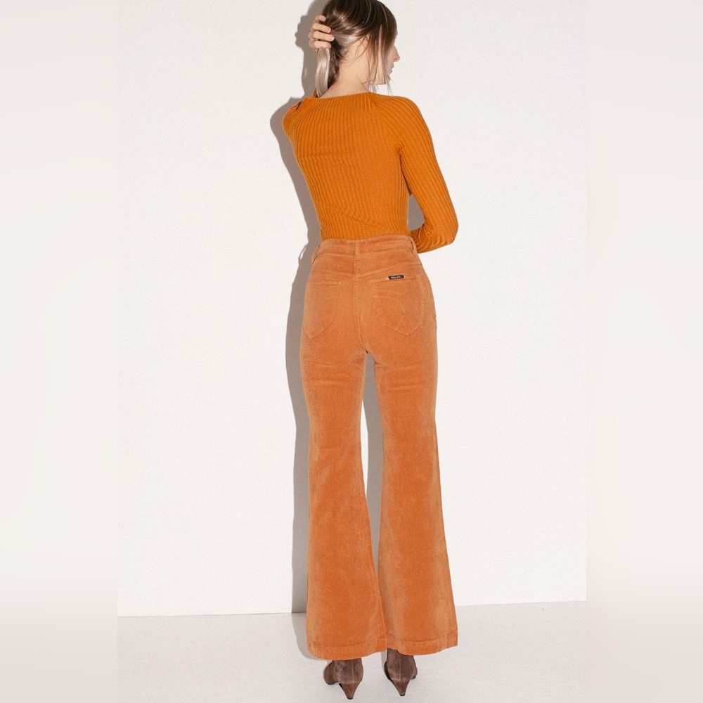 Rollas Tan Cord Eastcoast Flare